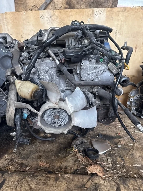 Двигатель Nissan Elgrand VQ35DE E51 VQ35DE 3.5