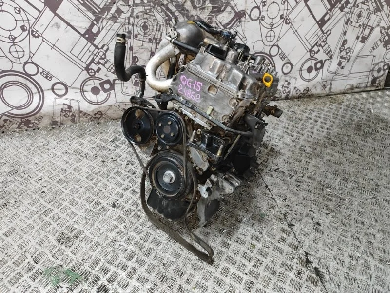 Двигатель Nissan Almera 101027M750 N16 QG15DE