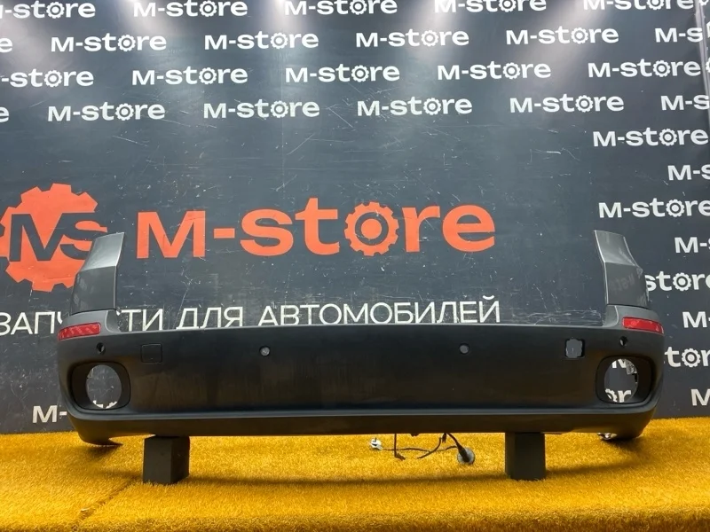 Бампер Bmw X5 2008 51127158438 E70 N52B30A, задний