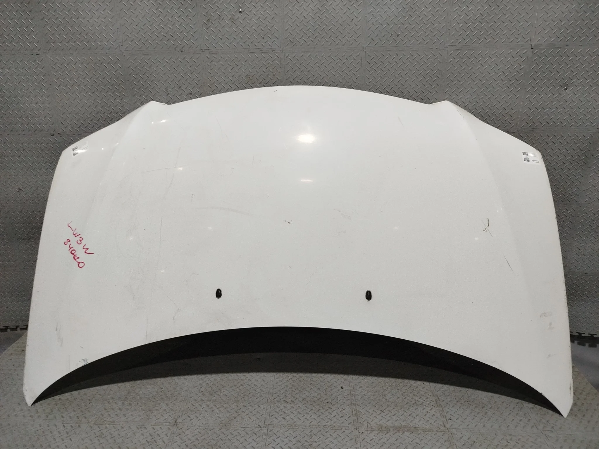 КАПОТ MAZDA MPV LW3W LW5W LWEW LWFW LC6252310D LC6252310E 1 МОДЕЛЬ 2 МОДЕЛЬ белый, A3D S4000