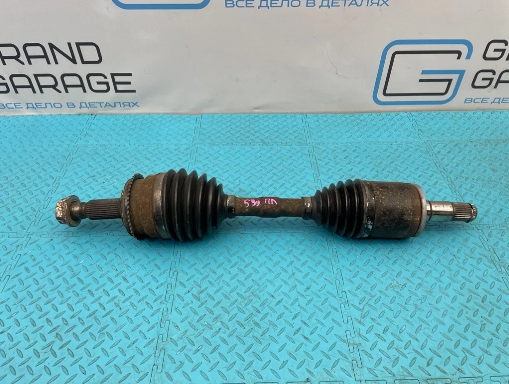 Привод Mitsubishi Pajero 2010 3815A195 V93W 6G72 3.0, передний левый