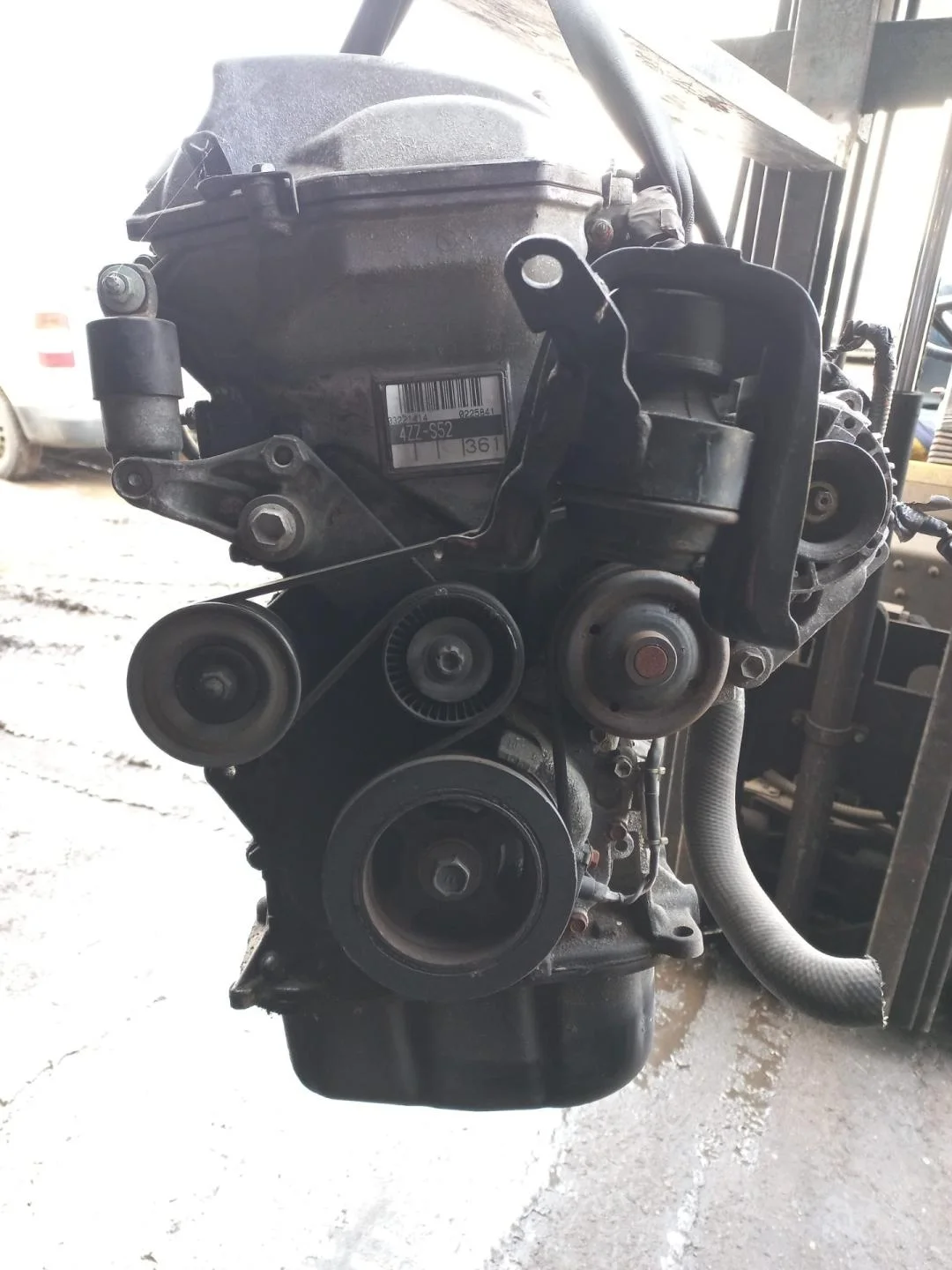 Двигатель 4ZZ-FE Toyota Corolla E120 0.0 0