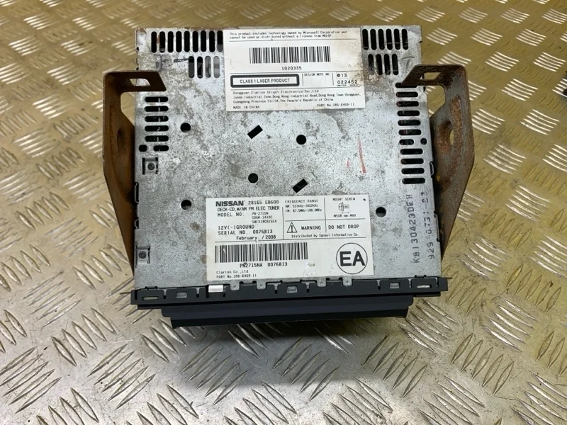 Магнитола Nissan Pathfinder (R51M) 2004-2013 2006 28185EB600 ВНЕДОРОЖНИК 2.5 D YD25DDTI