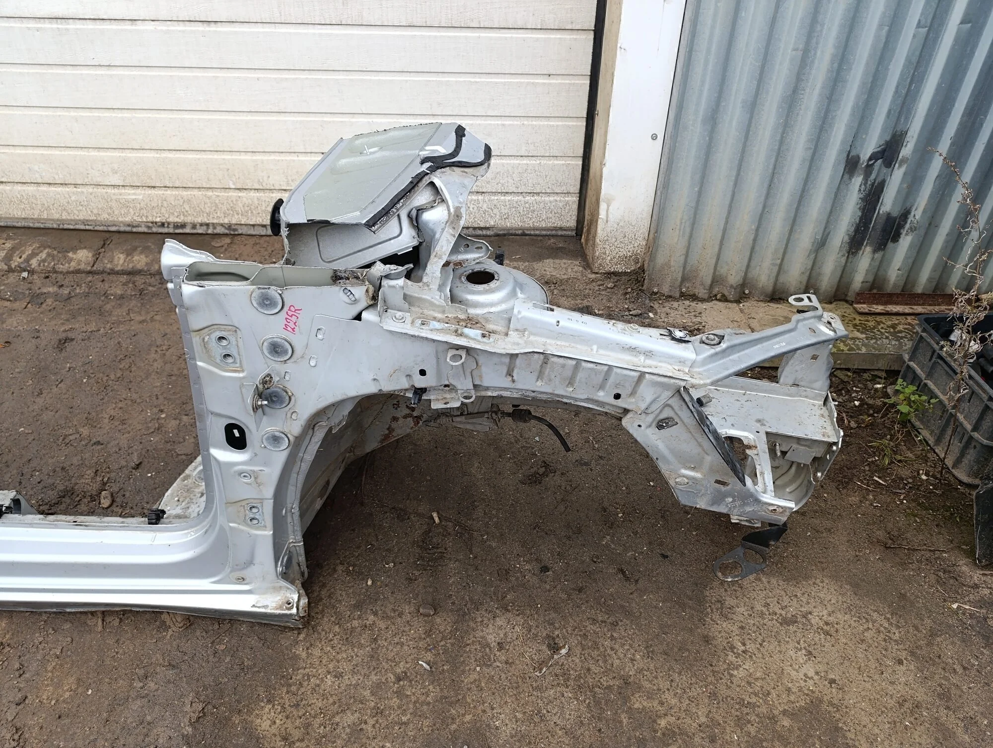 Лонжерон передний правый C4 2005-2011