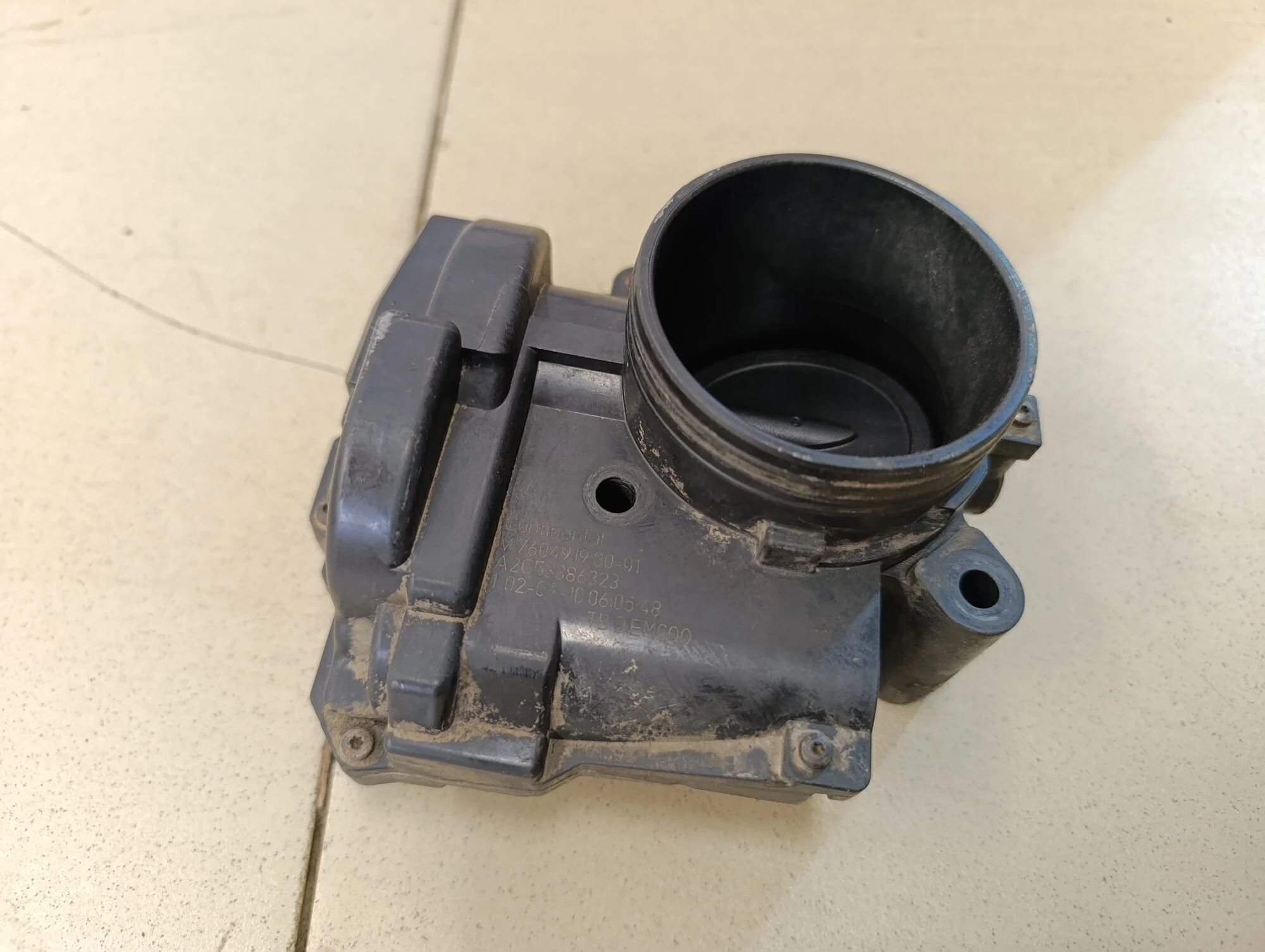 Заслонка дроссельная электрическая C4 2005-2011