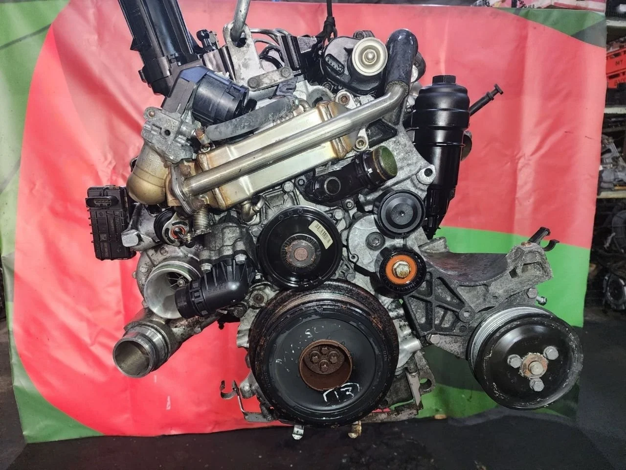 Двигатель N57D30A BMW X5 E70 3.0 Дизель