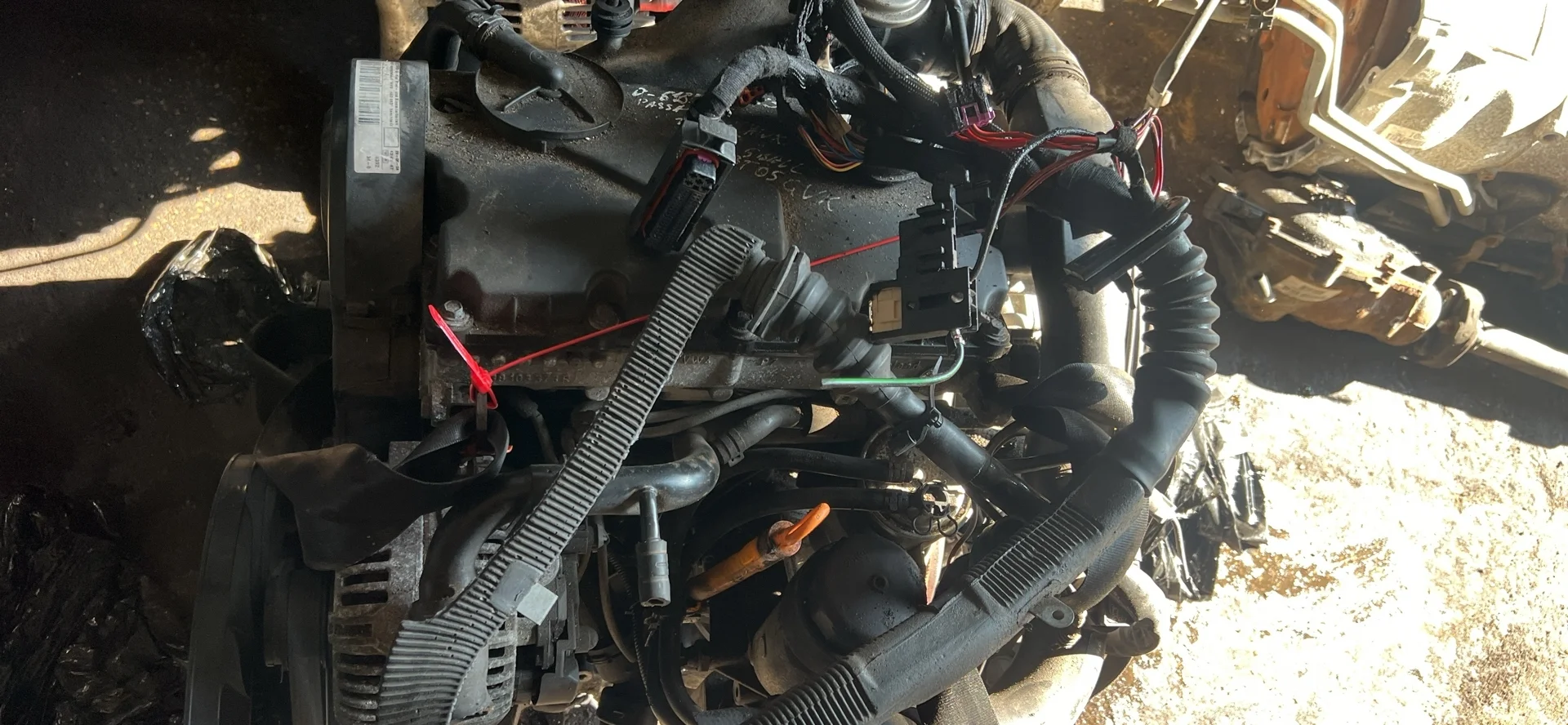 Двигатель AWX Volkswagen Passat B5 1.9 Дизель