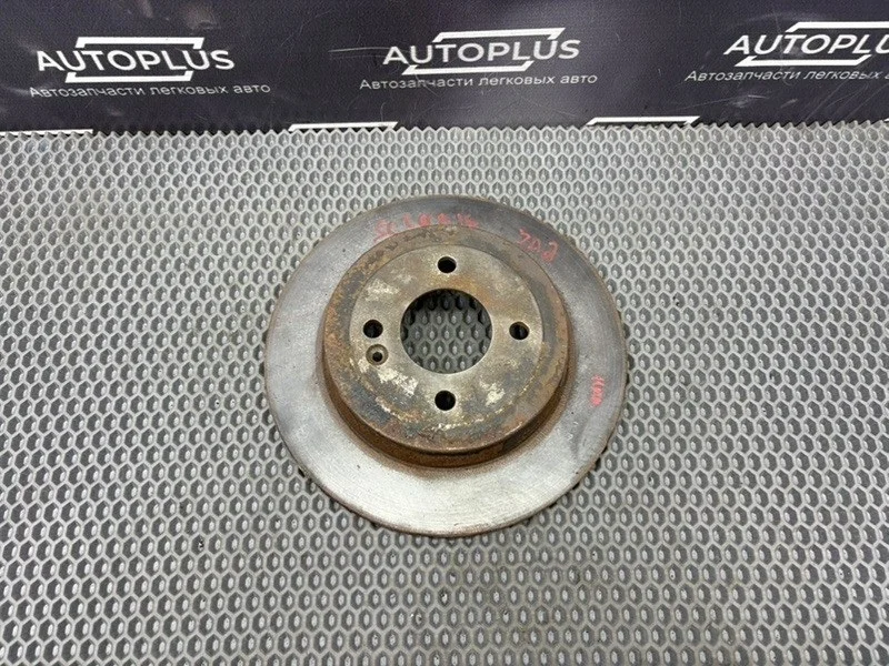 Тормозной диск Hyundai Solaris 2012 517120U000 СЕДАН 1.6 G4FC, задний