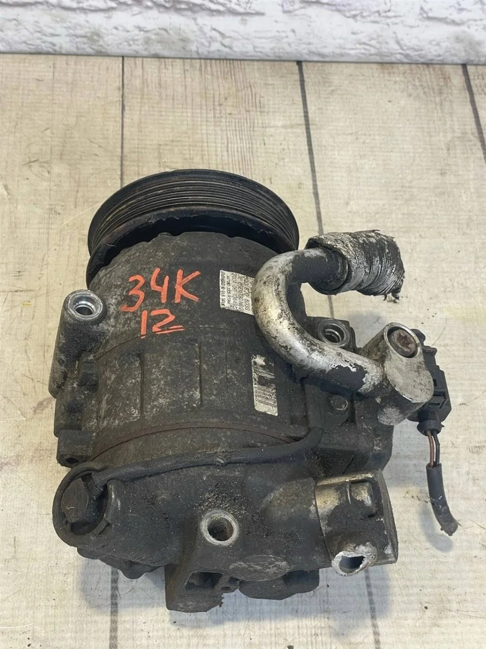 Компрессор кондиционера Skoda Fabia 2 2004