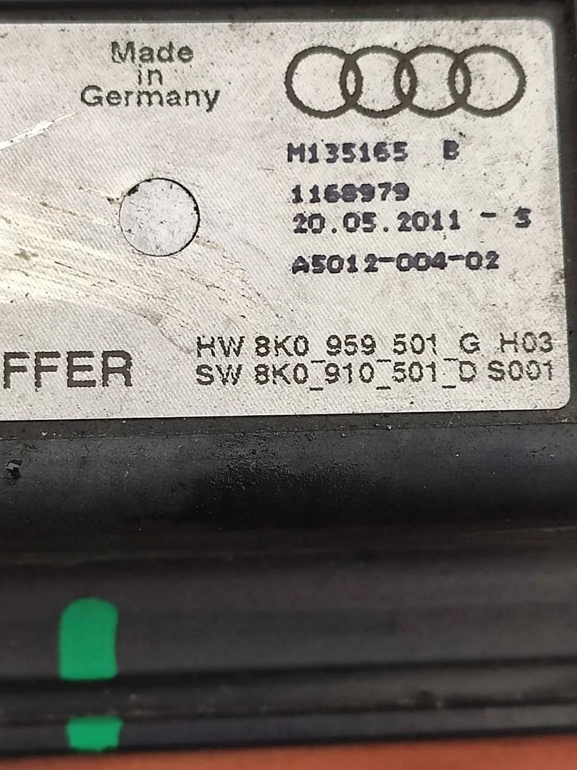 Блок управления вентилятора Audi A4 2009 B8 Allroad