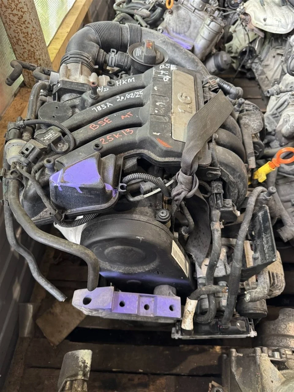 Двс без навесного 1.6 bse (из японии) Skoda Octavia 2009 A5