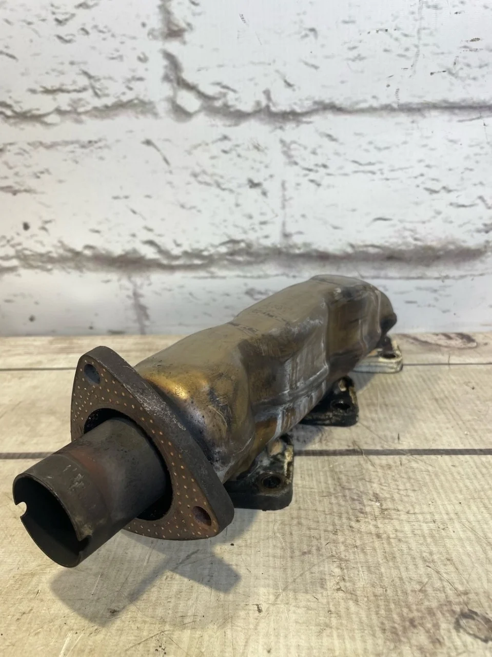 Коллектор выпускной Audi Q7 2010 4L