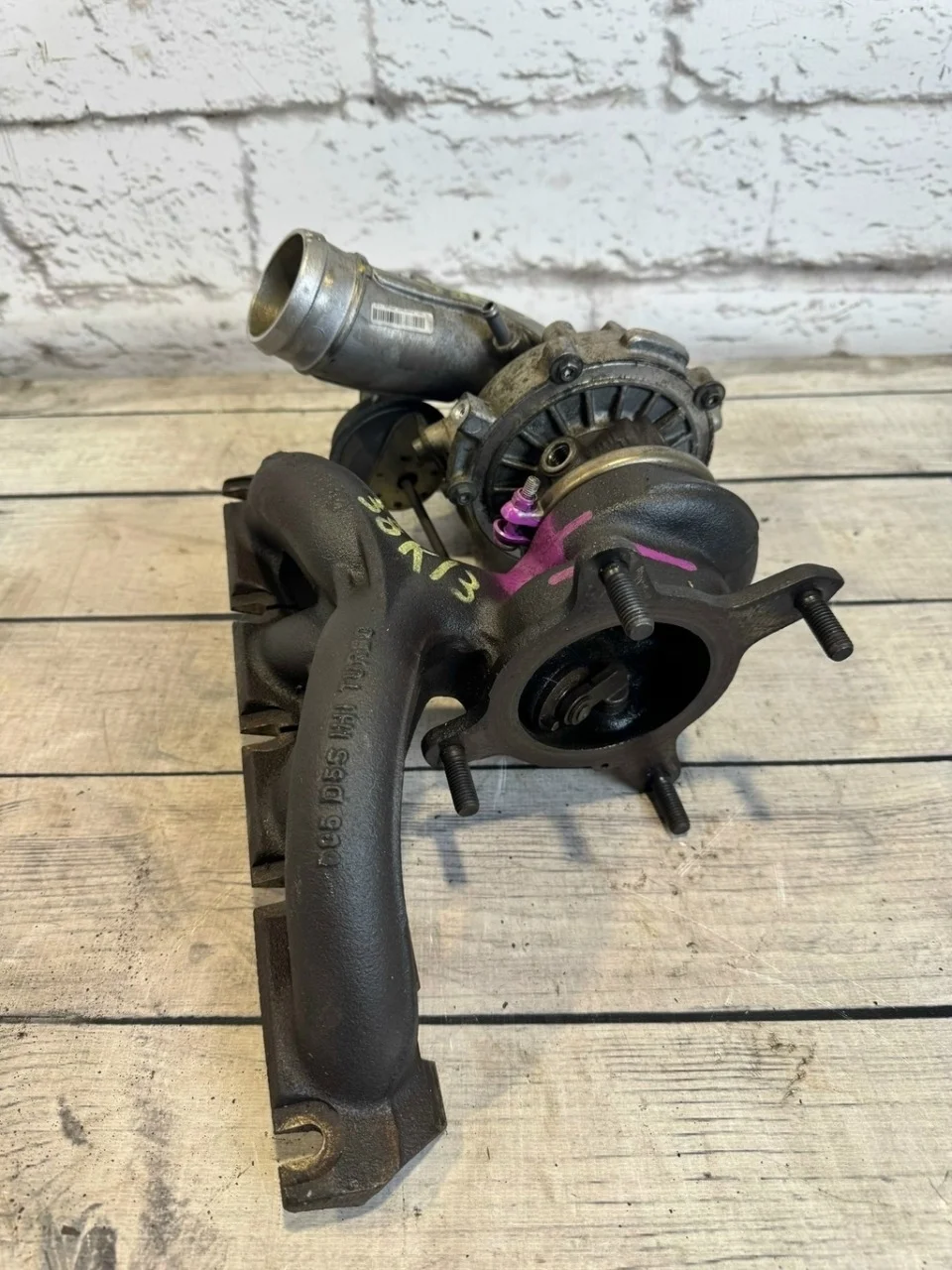 Турбина с дефектом VW Tiguan 1 2013