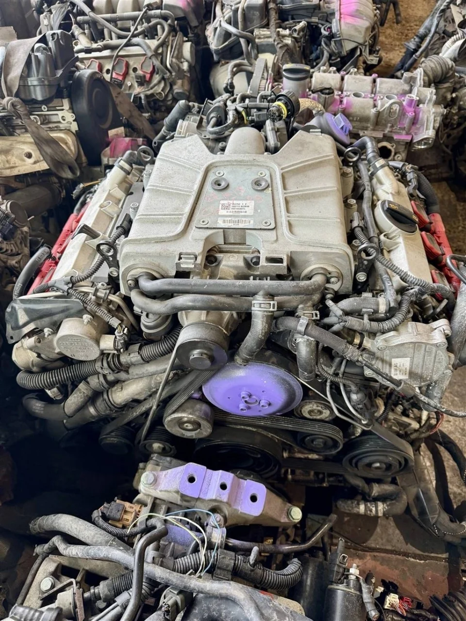 Двс сборе навесным cgw (из японии) Audi A7 2014