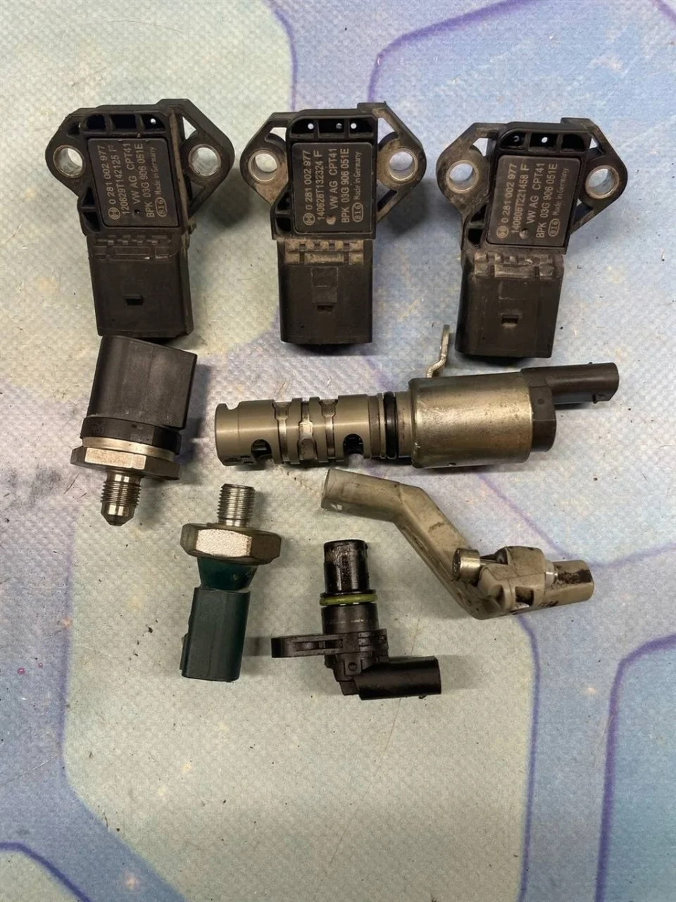 Комплект датчиков Audi A3 2015 8V