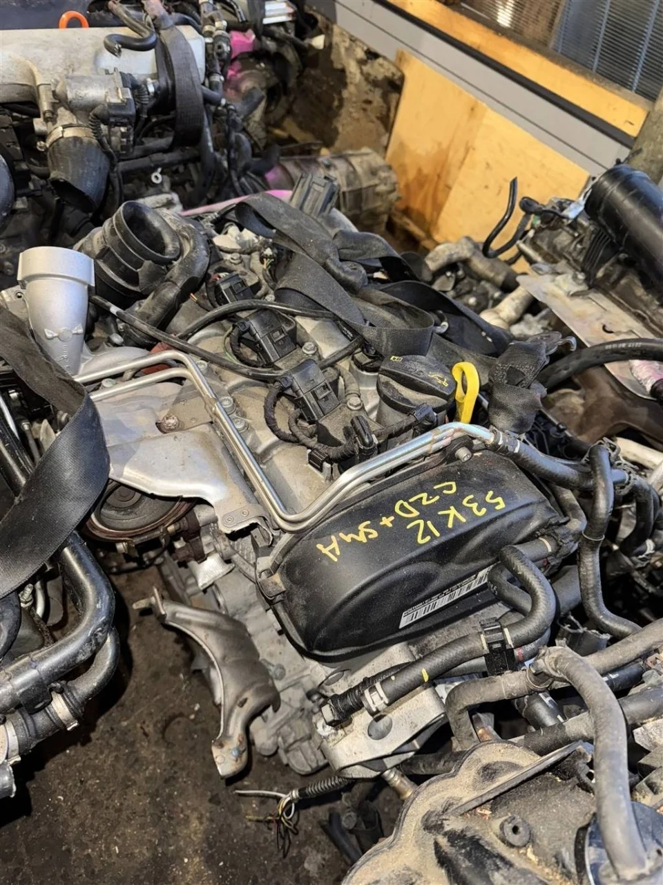 Двигатель czd czda 1.4 tsi (из японии) Audi Q3 2019 8U