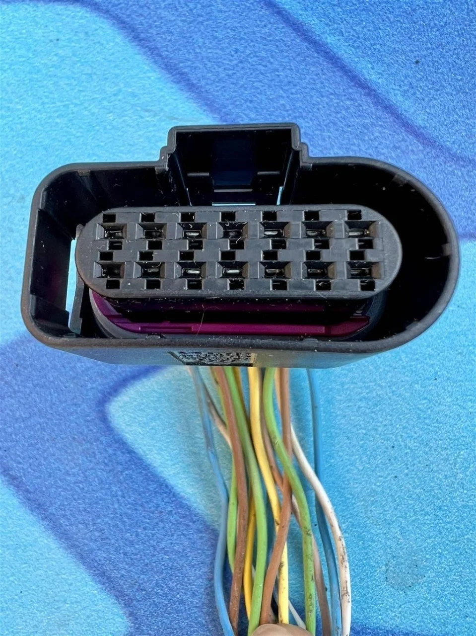 Фишка разъем штекер акпп VW Polo 5 2009-2015
