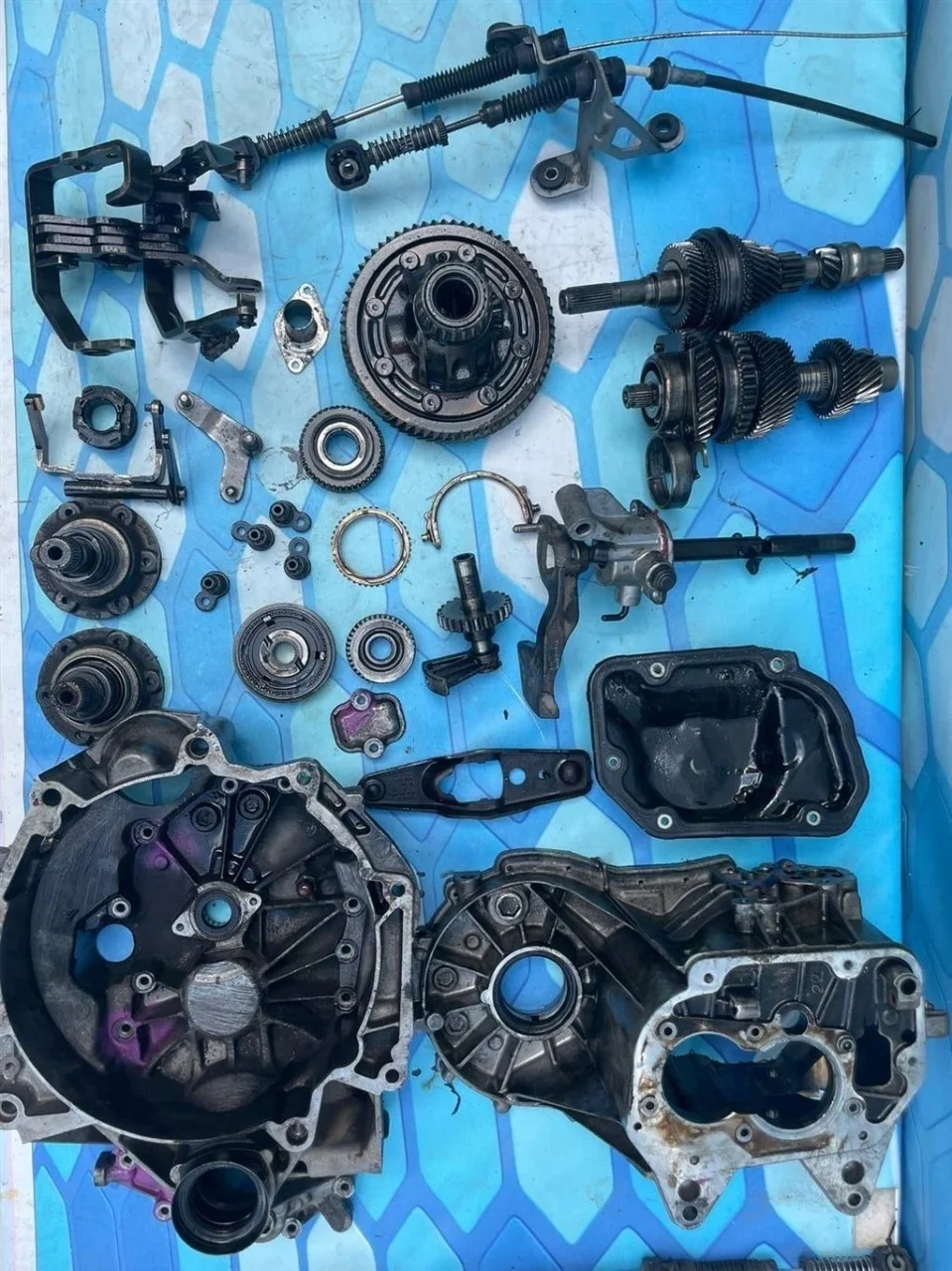 Запчасти для мкпп 5 . 02t jhv jht fvh gvy lvq lvn nvt Skoda Octavia 2004-2013 A5