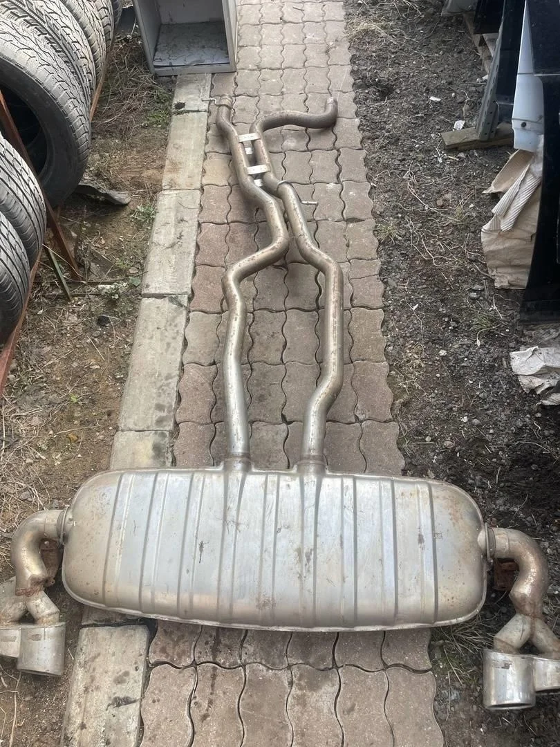 Глушитель в сборе VW Touareg 1 2002-2007