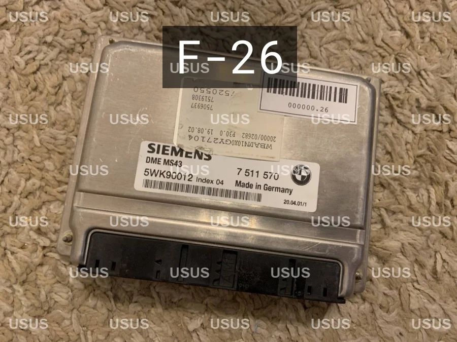 Блок управления ДВС DME MS43 BMW БМВ E39 Е39 E53 Е53 E46 Е46