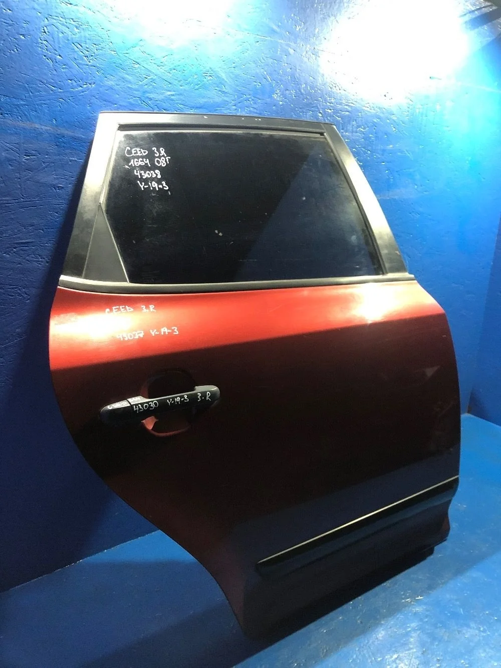 Задняя правая дверь Kia Ceed Ed Хэтчбек б.у