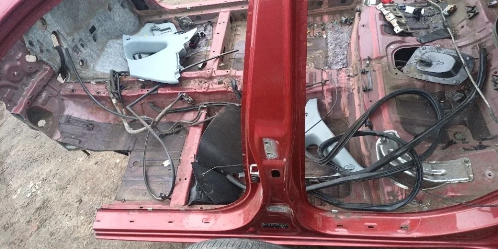 Порог кузовной левый Kia Ceed ED (2006—2010) б.у