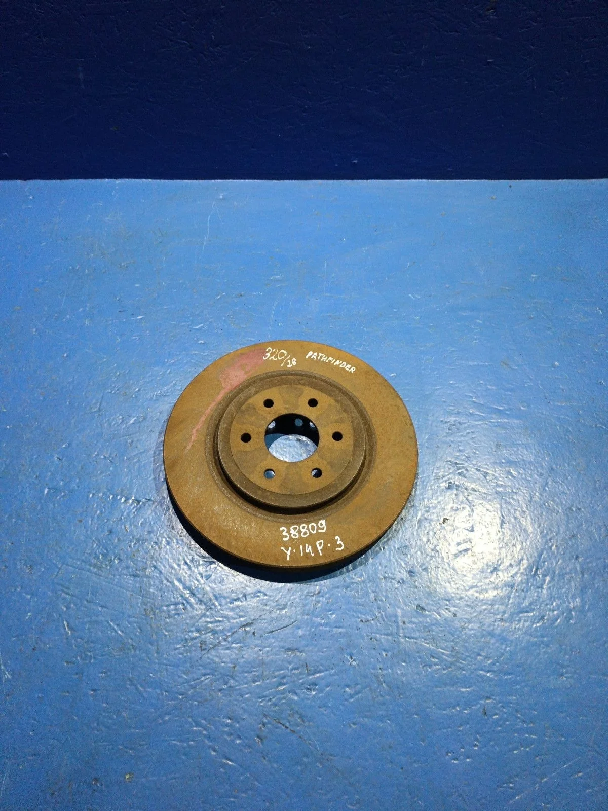 Диск тормозной передний Nissan Pathfinder III (2004—2010) б.у