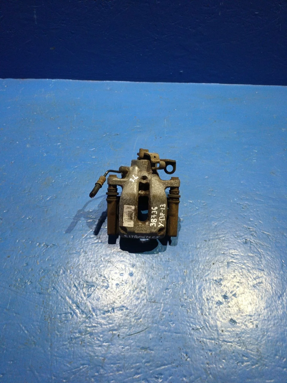 Суппорт тормозной задний левый Citroen C5 II (2008—2017) б.у