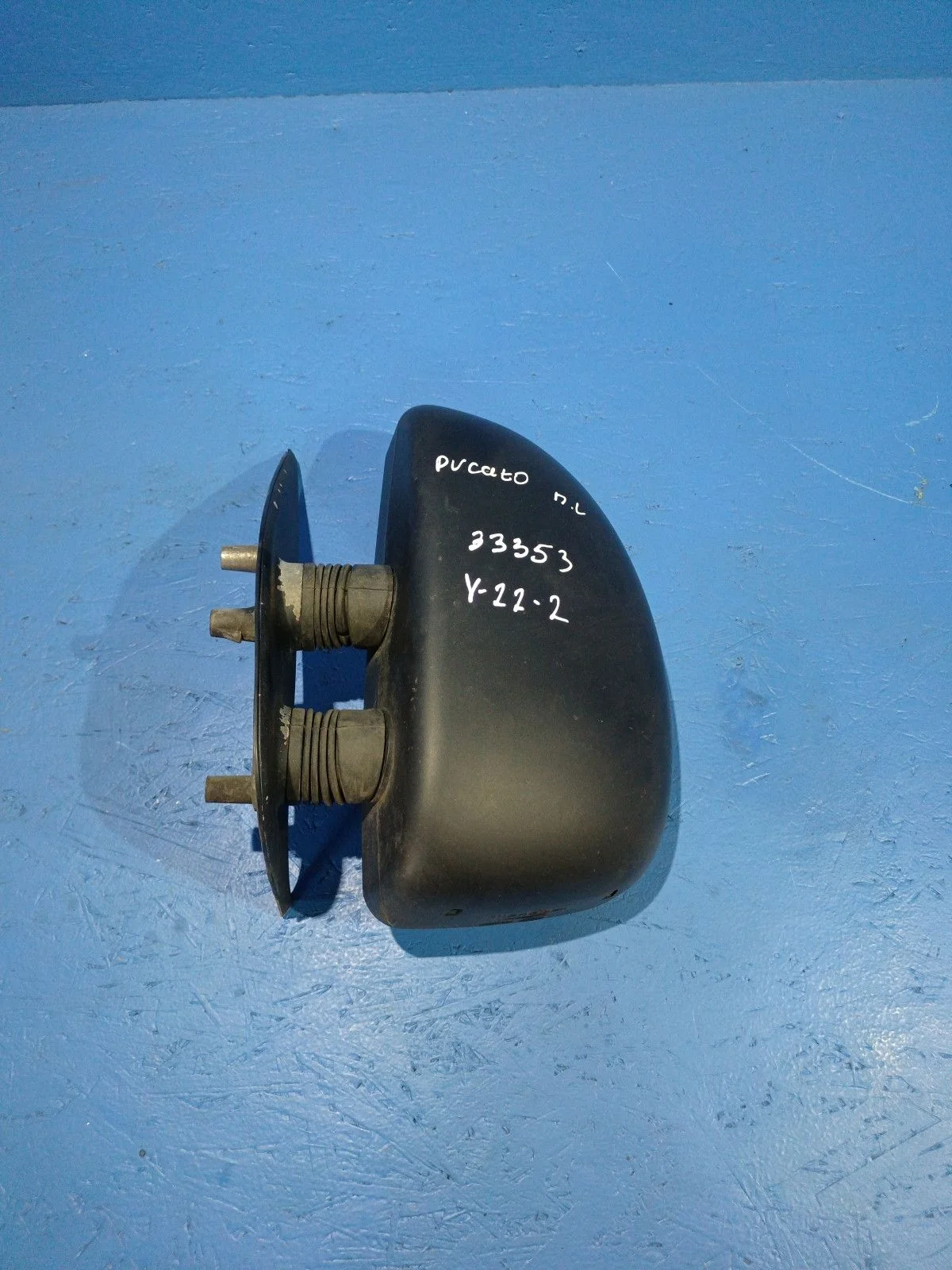 Зеркало левое механическое FIAT Ducato II рестайлинг (2006—2007) б.у