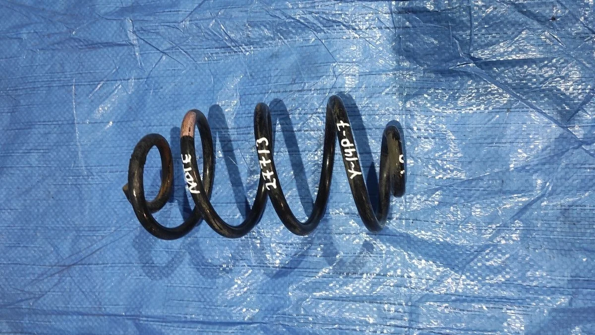 Пружина подвески задняя Nissan Note E11 рестайлинг (2008—2013) б.у