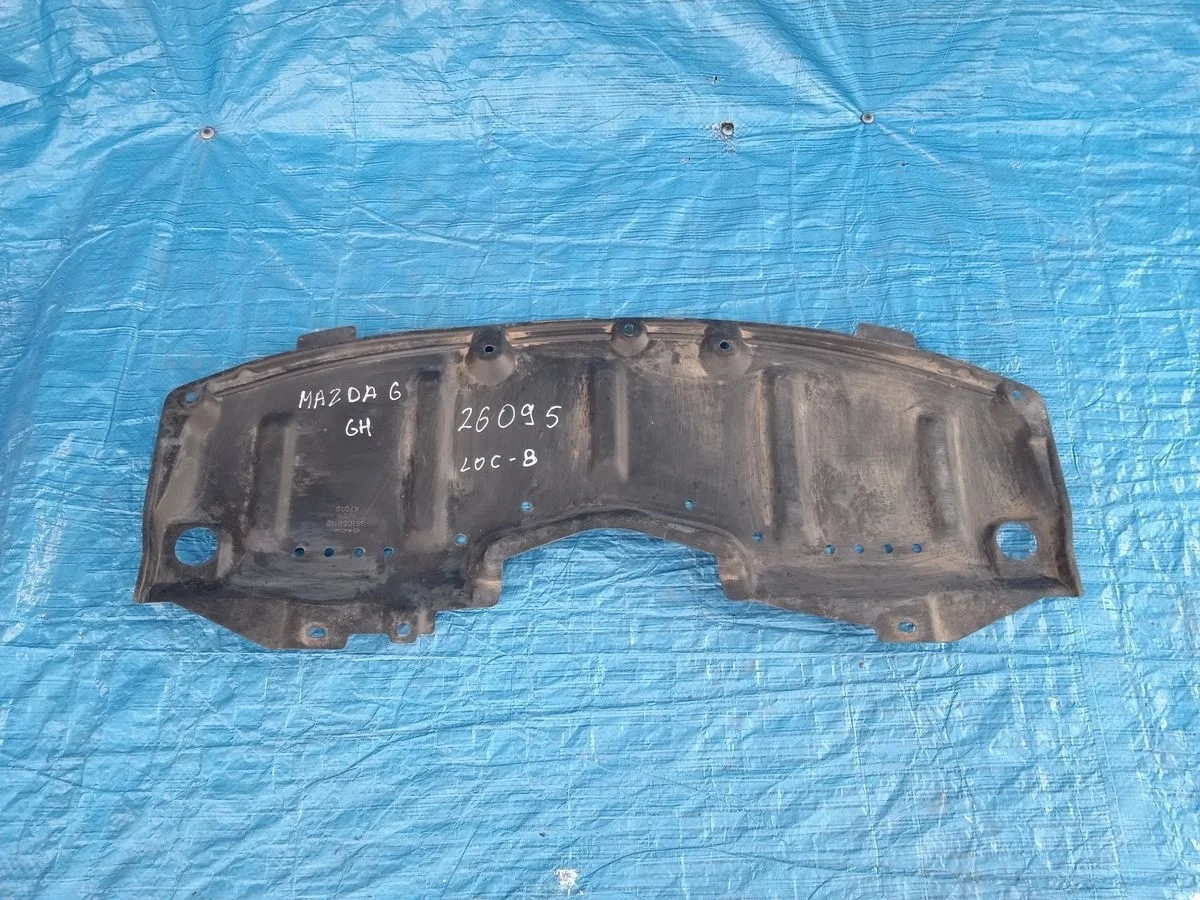 Пыльник переднего бампера Mazda 6 GH (2007—2009) б.у