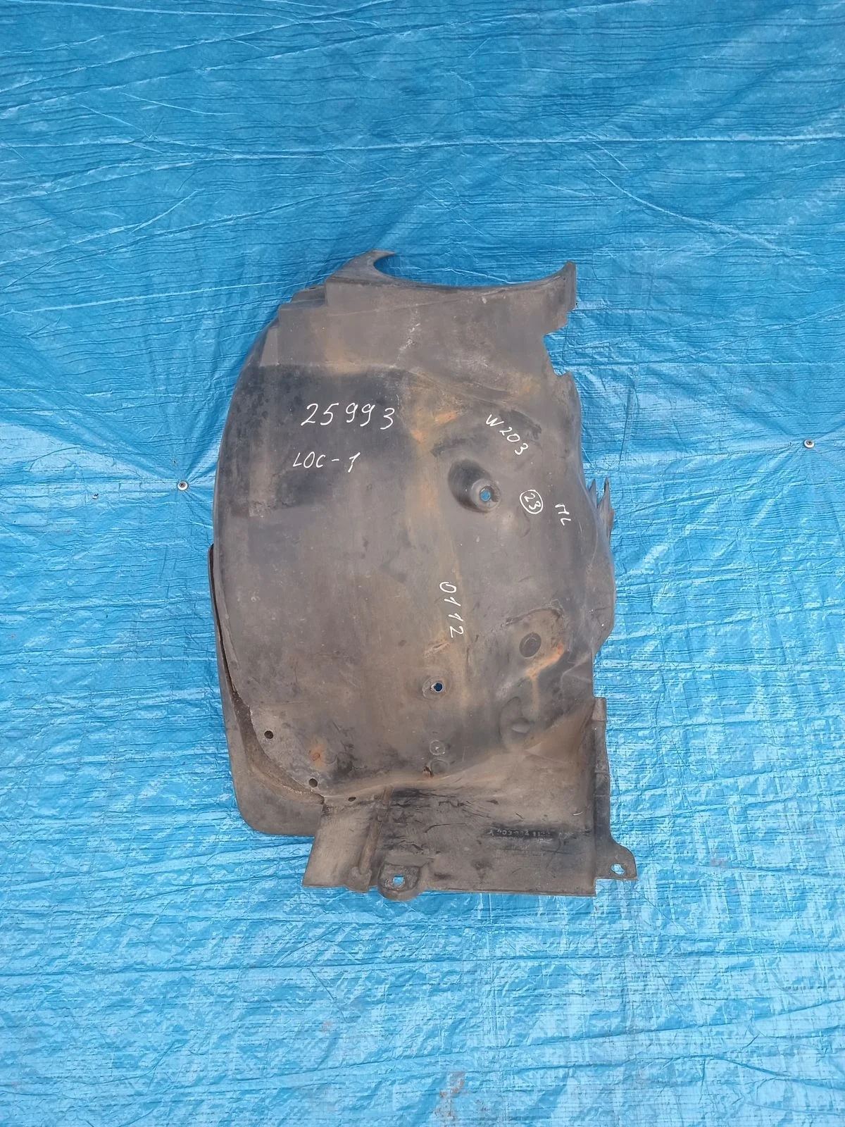 Локер передний левый Mercedes-Benz C-класс W203/S203/CL203 (2000—2004) б.у