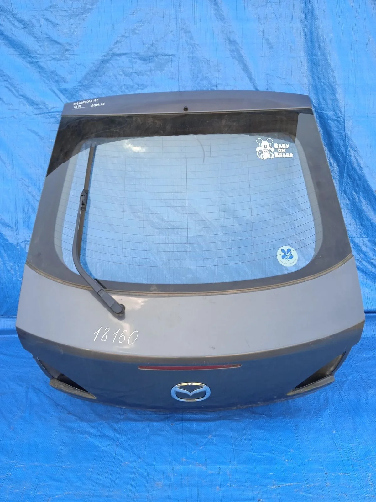 Дверь багажника со стеклом Mazda 6 GH (2007—2009) б.у