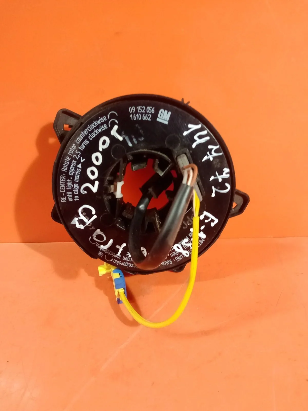 Кольцо (шлейф ) SRS Opel Vectra B рестайлинг (1999—2002) б.у