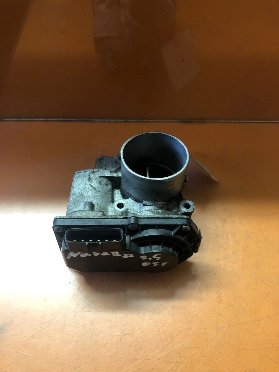 Заслонка дроссельная электрическая Nissan Navara D40 (2004—2010) б.у