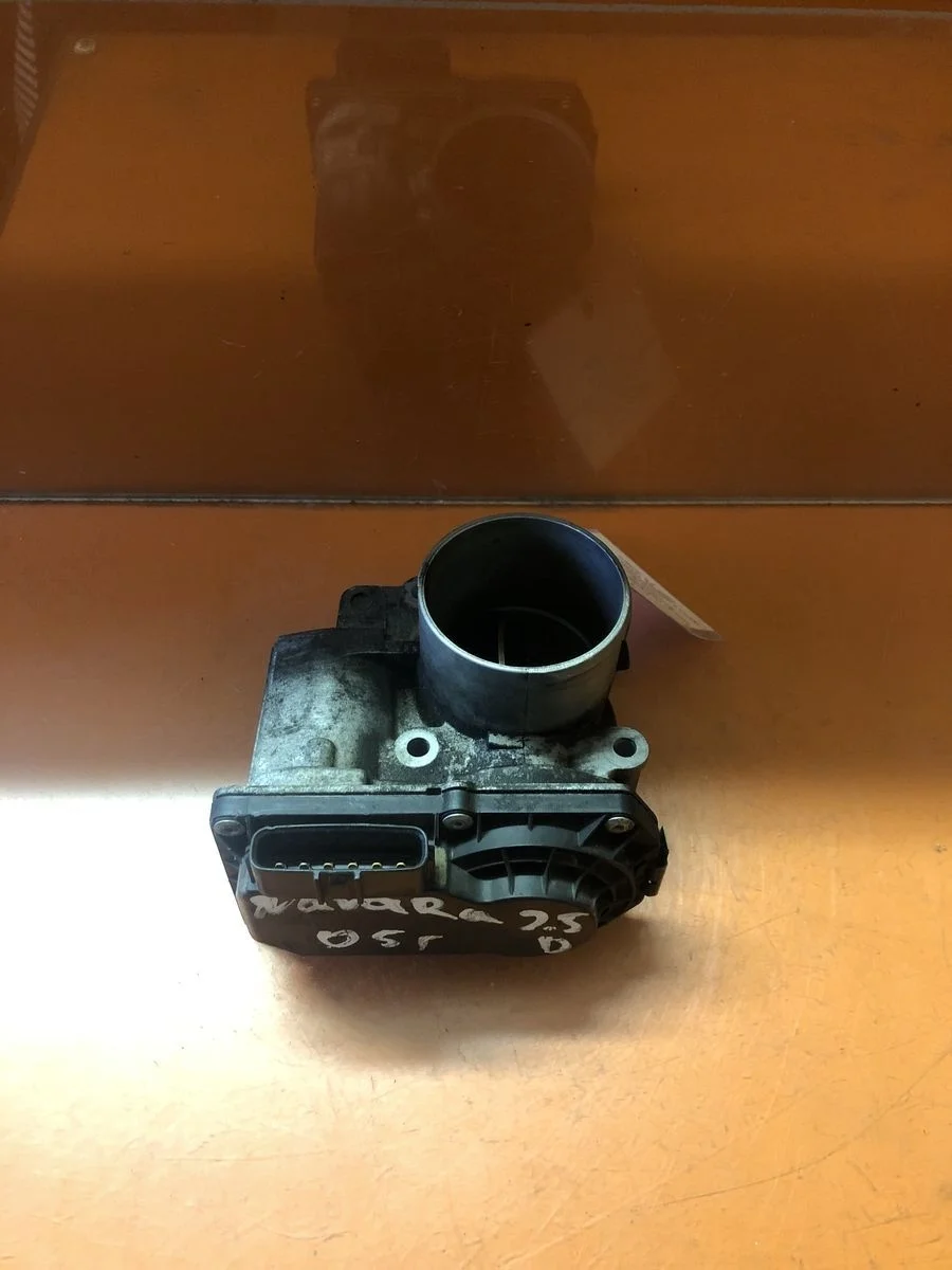 Заслонка дроссельная электрическая Nissan Navara D40 (2004—2010) б.у