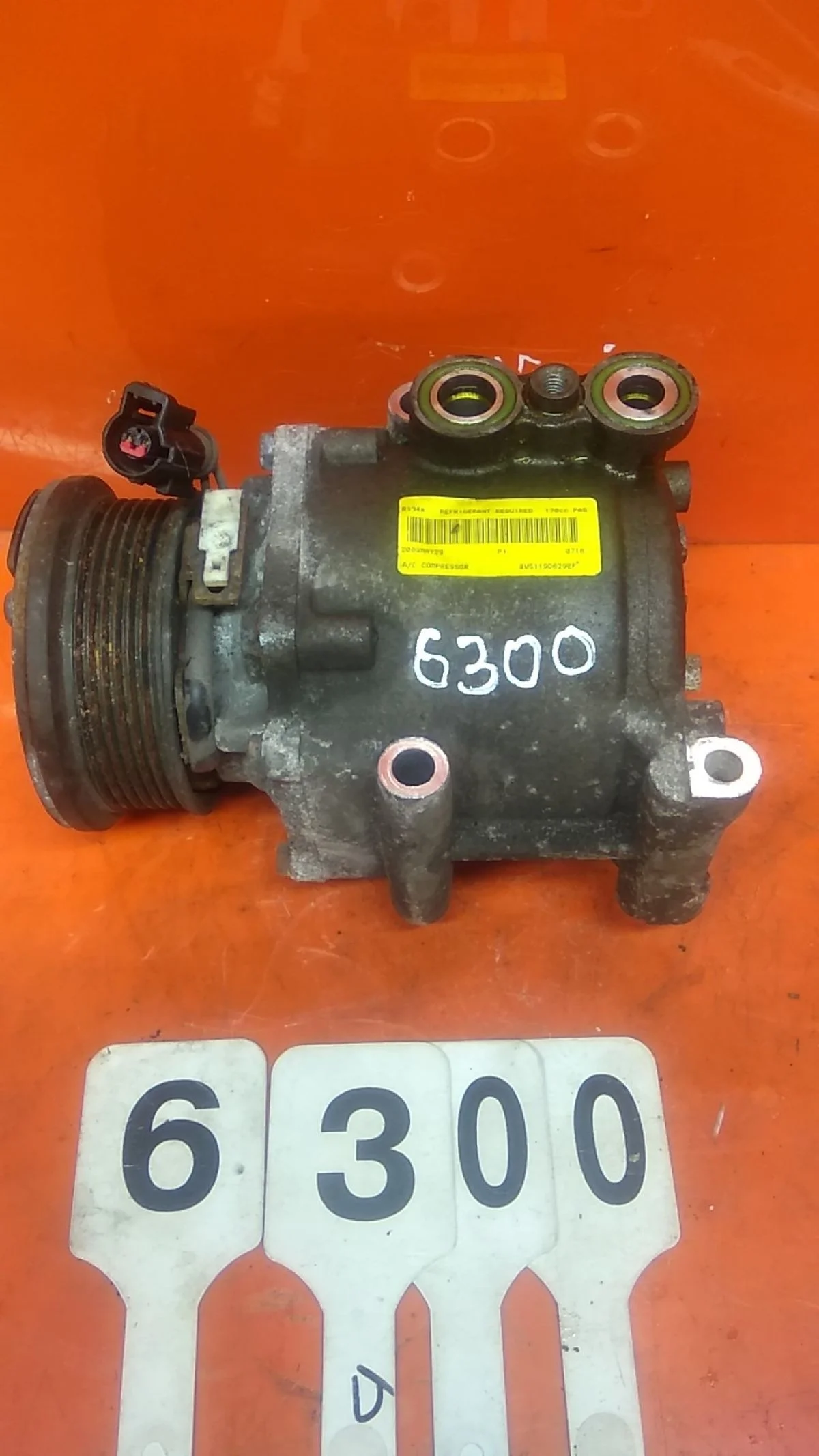 Компрессор кондиционера Ford Fiesta Mk6 (2008—2013) б.у