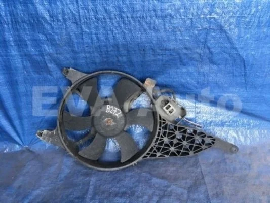 Вентилятор радиатора в сборе Nissan Navara D40 (2004—2010) б.у