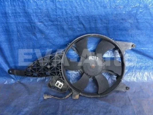 Вентилятор радиатора в сборе Nissan Navara D40 (2004—2010) б.у