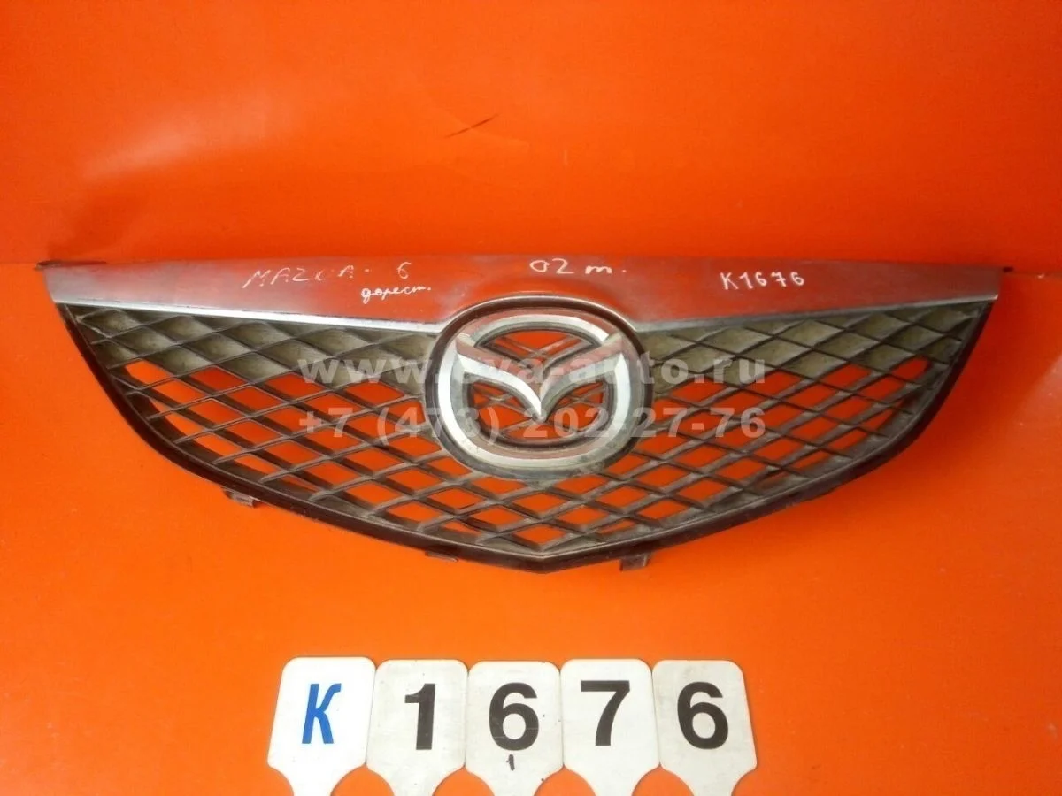 Решетка радиатора Mazda 6 GG (2002—2005) б.у