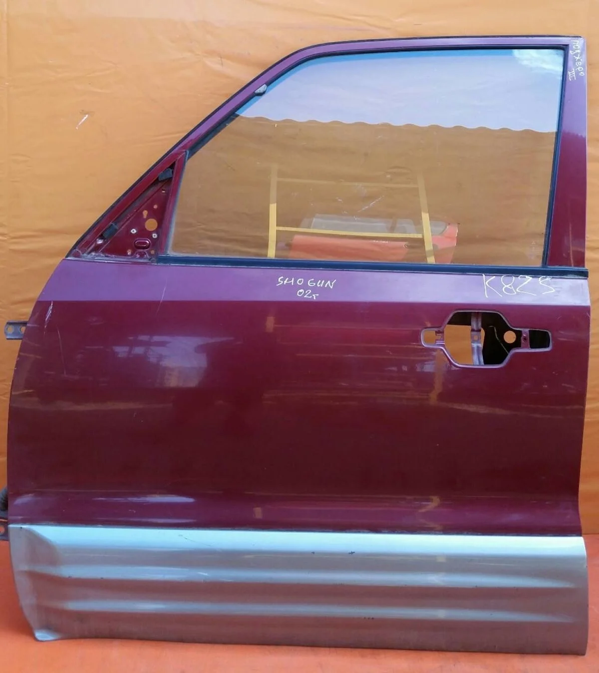 Дверь передняя левая Mitsubishi Pajero III (1999—2003) б.у