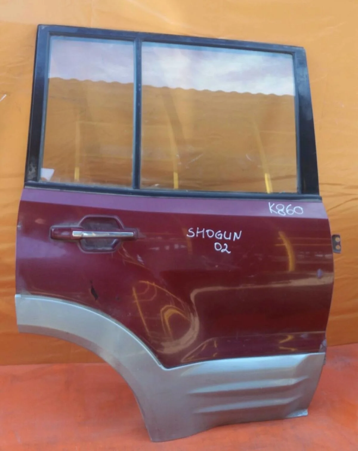 Дверь задняя правая Mitsubishi Pajero III (1999—2003) б.у