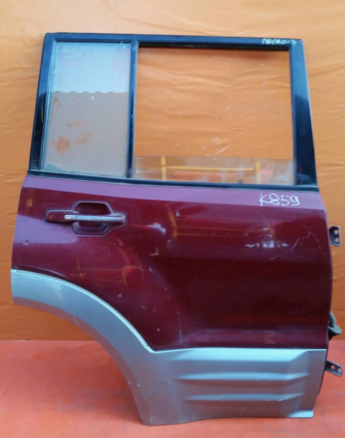 Дверь задняя правая Mitsubishi Pajero III (1999—2003) б.у