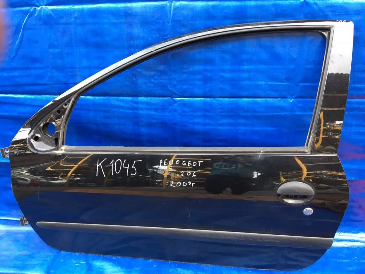 Дверь передняя левая Peugeot 206 I (1998—2012) б.у