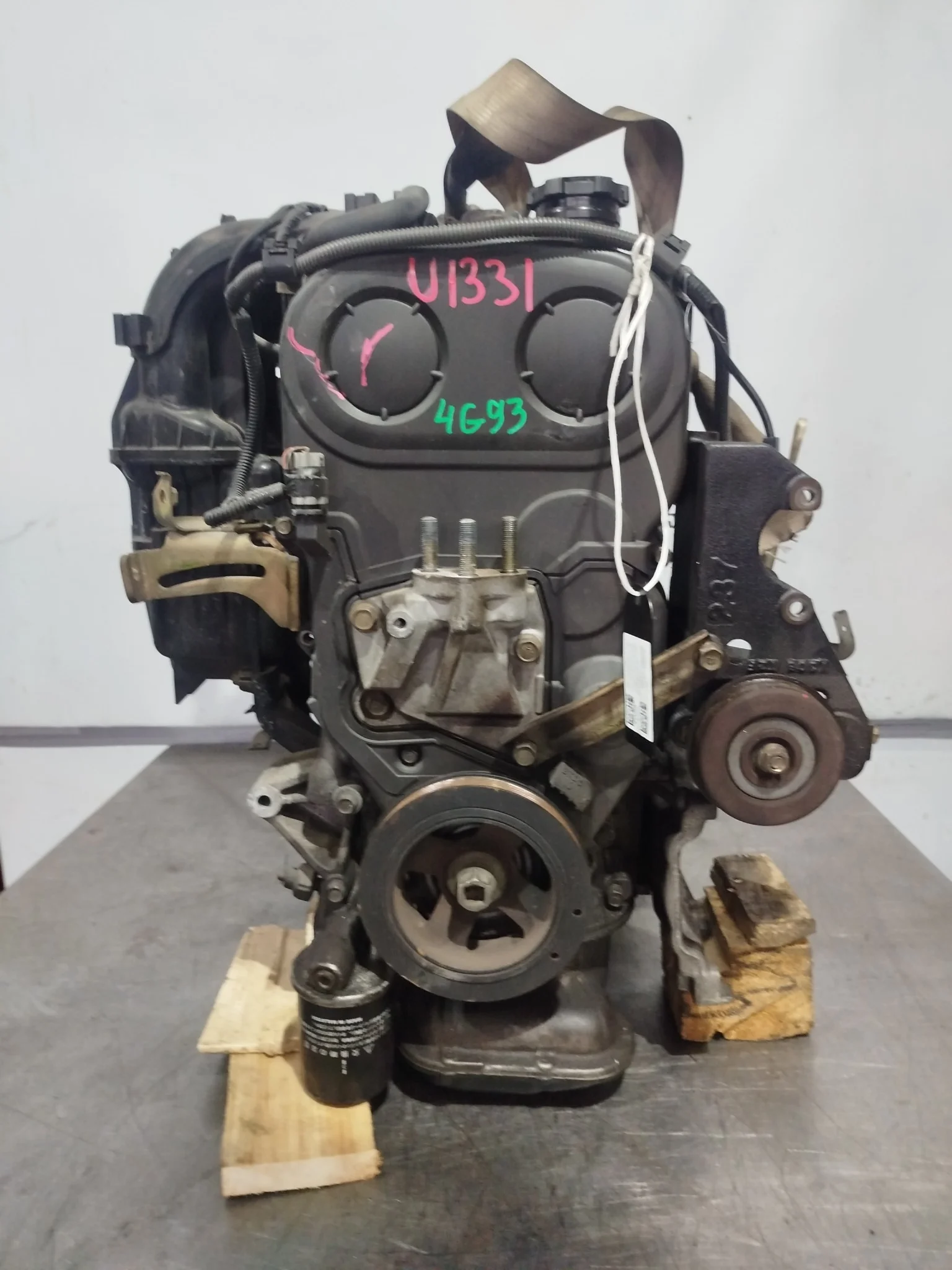 Двигатель MITSUBISHI 4G93 DINGO GALANT LANCER LANCER CEDIA LEGNUM RVR CQ5A CS5A CS5W EA1A EA1W EA2A EC1A EC1W N61W N71W GDI 2WD 4WD MD367149 U1331-MR9542