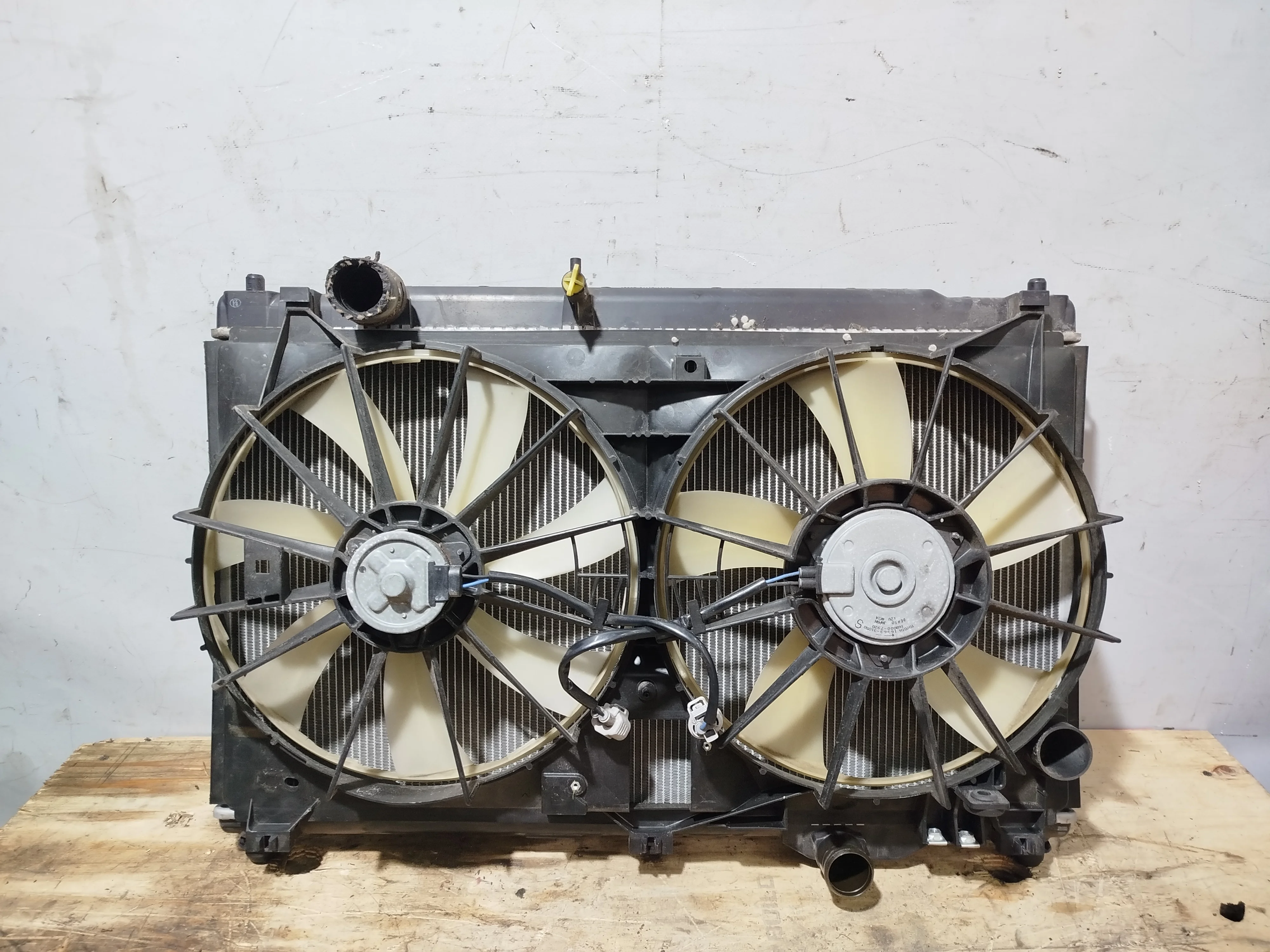 РАДИАТОР ДВИГАТЕЛЯ TOYOTA LEXUS 2GR-FSE 3GR-FSE 4GR-FSE ... GS430 GS450H GS460 MARK X ... GRX130 GRX133 GRX135 GWS191 АТМ БЕЗ ТРУБОК 1640031370 S3913Z