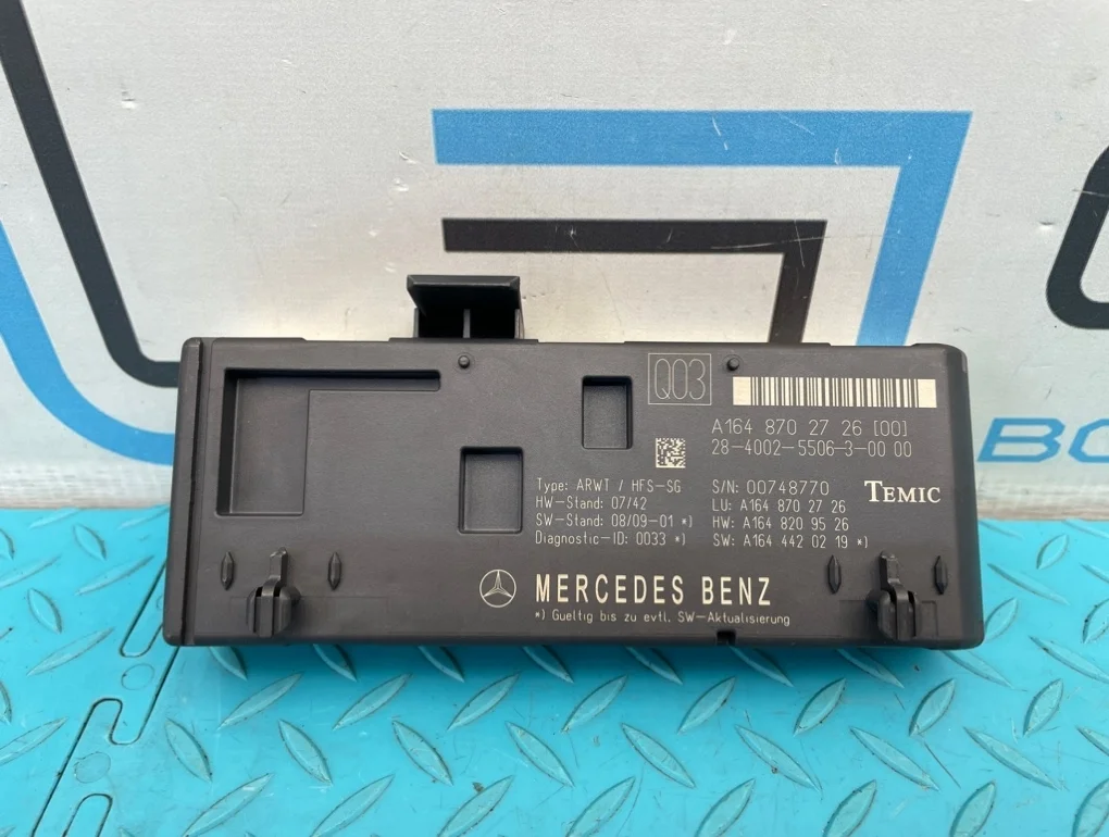 Блок электронный Mercedes-Benz Gl-Class 2011 A1648702726 X164 642.820 3.0