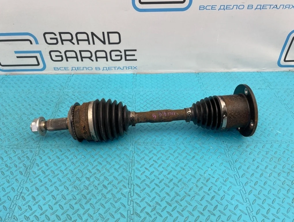 Привод Mitsubishi Pajero 2010 3815A196 V93W 6G72 3.0, передний правый