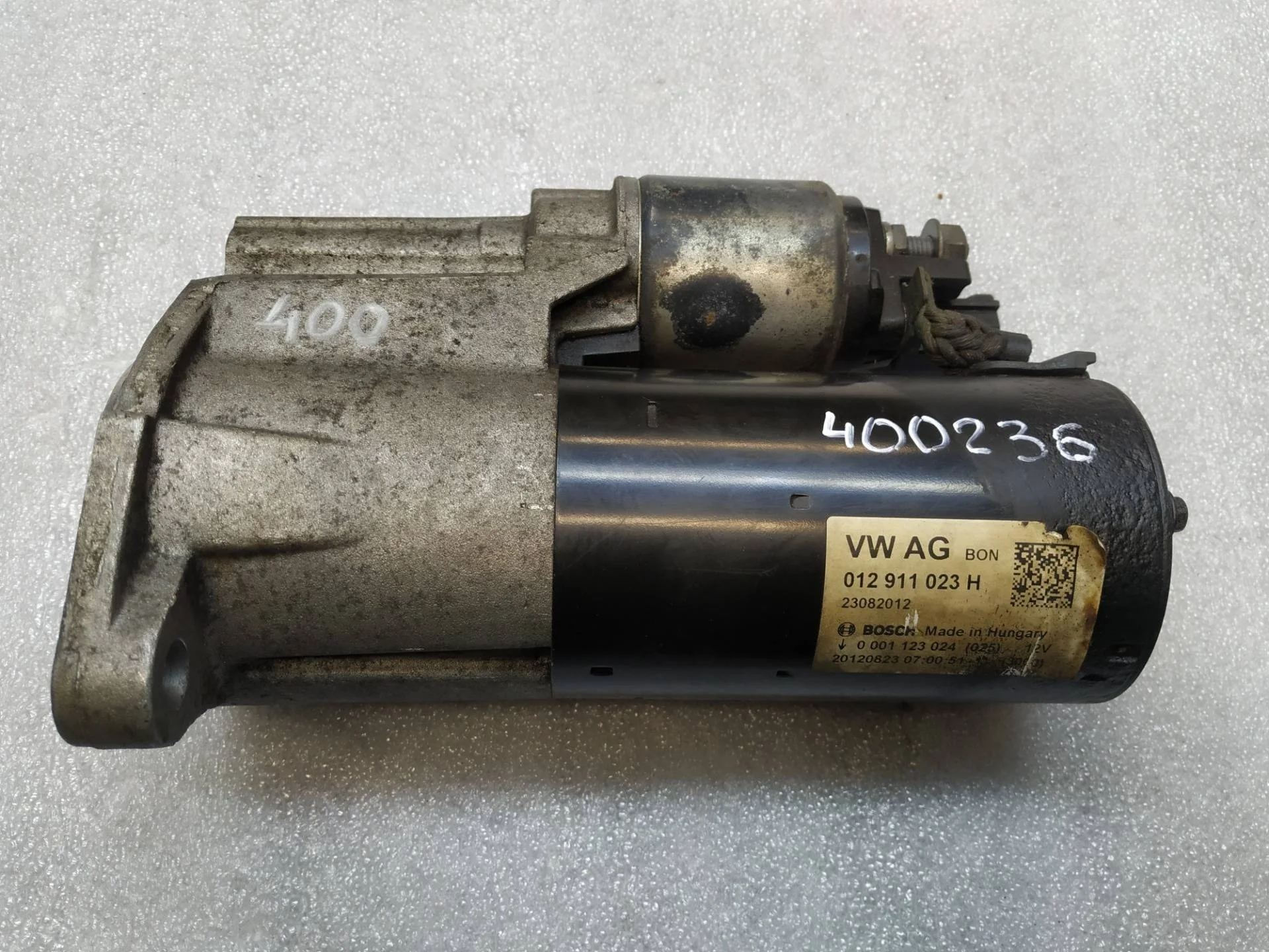 стартер Volkswagen Touareg 2 7P6 2012