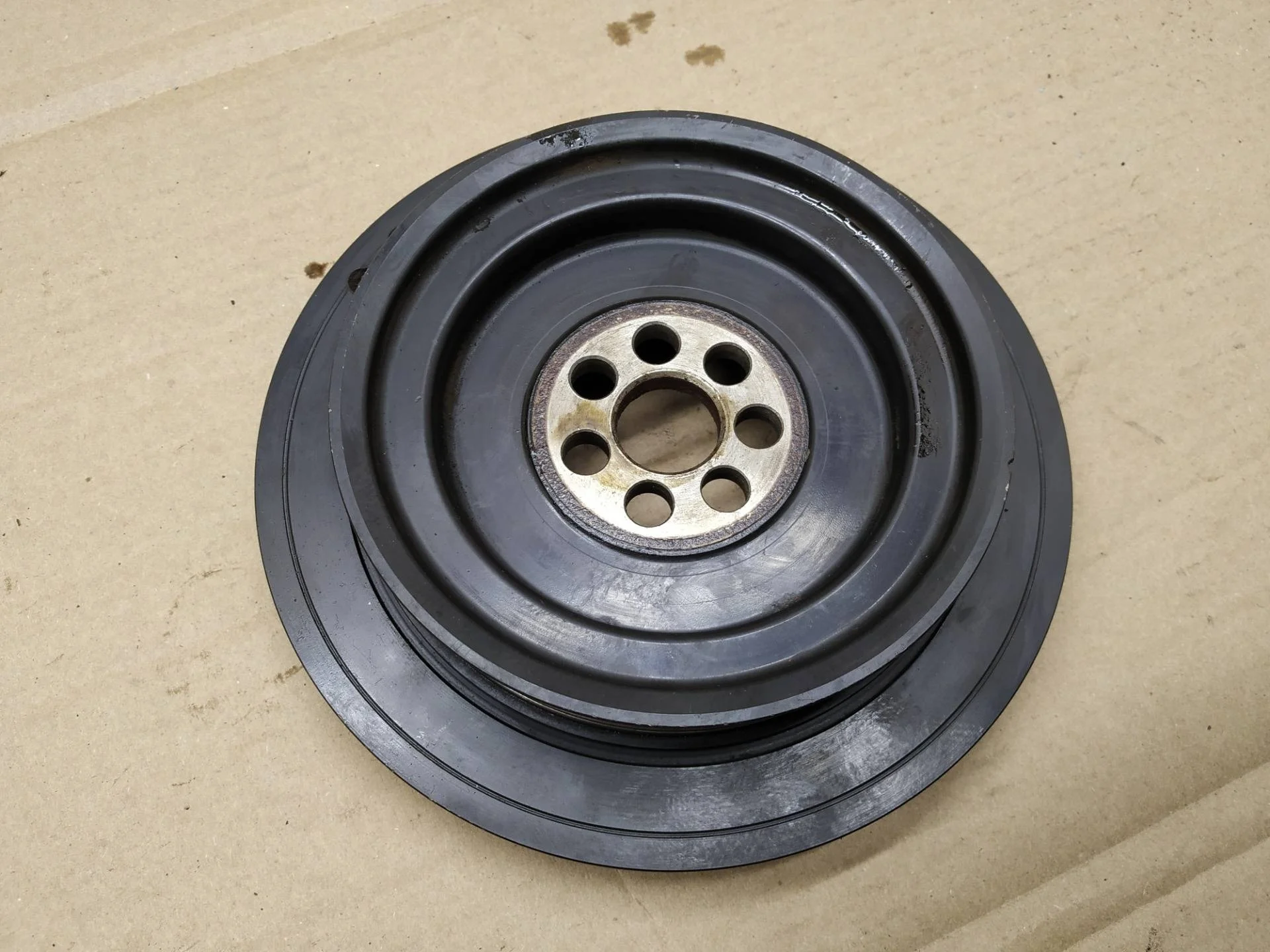 шкив коленвала Volkswagen Touareg 2 7P6 2011